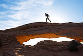 REC 01 RW0003 01
Silhouette Of Man Jogging On Rock Formation