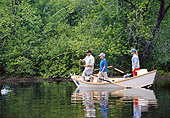 REC 04 DS0011 01
People On Boat Fishing On Lake Pulling In Fish