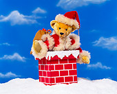 TED 01 RK0113 09
Santa Bear In Outfit Sitting On Chimney Blue Sky Snow
Celia Baham