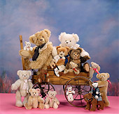 TED 01 RK0402 12
Teddy Bears In Wagon Dinni Dick Bears