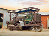 TRA 01 RK0146 01
1918 Holt Model 75 3/4 Side View On Dirt By Building