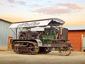 TRA 01 RK0148 01
1918 Holt Model 75 3/4 Side View On Dirt By Building