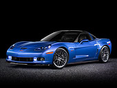 VET 01 BK0003 01
2011 Chevrolet Corvette Z06 Carbon Blue 3/4 Front View In Studio