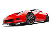 VET 01 BK0007 01
2013 Chevrolet Corvette ZR1 Red 3/4 Front View On White Seamless