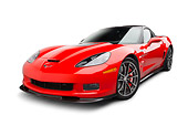 VET 01 BK0009 01
2013 Chevrolet Corvette ZR1 Red 3/4 Front View On White Seamless