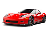 VET 01 BK0010 01
2013 Chevrolet Corvette ZR1 Red 3/4 Front View On White Seamless