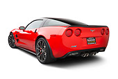 VET 01 BK0012 01
2013 Chevrolet Corvette ZR1 Red 3/4 Rear View On White Seamless