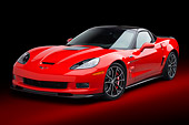 VET 01 BK0017 01
2013 Chevrolet Corvette ZR1 Red 3/4 Front View In Studio