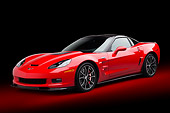 VET 01 BK0018 01
2013 Chevrolet Corvette ZR1 Red 3/4 Front View In Studio