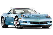 VET 01 IZ0012 01
2013 Chevrolet Corvette GS Coupe Blue 3/4 Front View On White Seamless