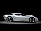 VET 01 RK1012 01
Chevrolet Corvette Stingray Concept Silver Profile View In Studio
