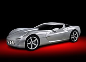 VET 01 RK1013 01
Chevrolet Corvette Stingray Concept Silver 3/4 Front View In Studio
