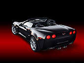 VET 01 RK1029 01
2011 Chevrolet Corvette Grand Sport Black 3/4 Rear View In Studio