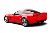 VET 01 RK1066 01
2012 Chevrolet Corvette Grand Sport Red 3/4 Rear View On White Seamless