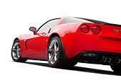 VET 01 RK1074 01
2012 Chevrolet Corvette Grand Sport Red 3/4 Rear View On White Seamless