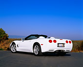 VET 01 RK0483 02
1999 Chevrolet Corvette Roadster Low 3/4 Rear View On Pavement