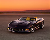 VET 01 RK0569 02
2002 Chevrolet Corvette Speedster Purple Blue 3/4 Front View On Pavement