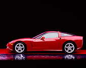 VET 01 RK0686 01
2005 Chevrolet Corvette  Red Profile View Studio