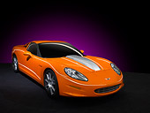 VET 01 RK0754 01
2007 Chevrolet Corvette Callaway C16 Orange 3/4 Front View Studio