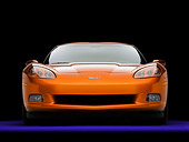 VET 01 RK0778 01
2007 Chevrolet Corvette Coupe Atomic Orange Metallic Head On View Studio