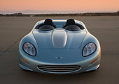 VET 01 RK0808 01
2007 Chevrolet Corvette Callaway C16 Speedster Light Blue Head On View On Pavement