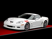 VET 01 RK0866 01
Spring Mountain's 2008 Pratt & Miller Chevrolet Corvette C6RS Coupe White 3/4 Front View Studio