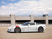 VET 01 RK0875 01
Spring Mountain's 2008 Pratt & Miller Chevrolet Corvette C6RS Coupe White 3/4 Front View