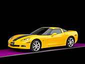 VET 01 RK0891 01
Hertz 2008 Chevrolet Corvette ZHZ Coupe Yellow 3/4 Front View Studio