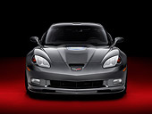 VET 01 RK0913 01
2009 Chevrolet Corvette ZR1 Black Front View Studio
