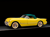 VET 02 RK0293 01
1955 Chevrolet Corvette Harvest Gold 3/4 Side View Studio