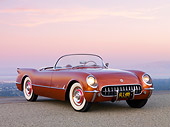 VET 02 RK0308 02
1955 Chevrolet Corvette Convertible Copper 3/4 Front View On Pavement