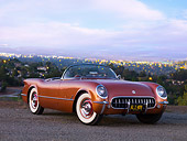 VET 02 RK0314 01
1955 Chevrolet Corvette Convertible Copper 3/4 Front View On Pavement City