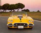 VET 03 RK0379 01
1962 Extreme Chevrolet Corvette Convertible Yellow Head On Shot On Road