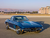 VET 03 RK0493 01
1965 Chevrolet Corvette Blue 3/4 Front View On Pavement