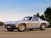 VET 03 RK0520 01
1963 Chevrolet Corvette Sting Ray Sport Coupe Silver Low 3/4 Side View On Pavement