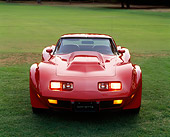 VET 05 RK0011 02
1977 Chevrolet Corvette Sebring Greenwood Red Head On View On Grass