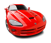 VIP 01 BK0020 01
2009 Dodge Viper SRT/10 Red 3/4 Front View On White Seamless