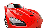 VIP 01 BK0022 01
2009 Dodge Viper SRT/10 Red 3/4 Front View On White Seamless