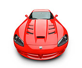 VIP 01 BK0026 01
2009 Dodge Viper SRT/10 Red Front View On White Seamless