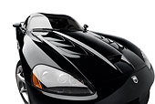 VIP 01 BK0031 01
2009 Dodge Viper SRT/10 Black 3/4 Front View On White Seamless