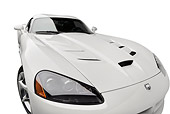VIP 01 BK0032 01
2009 Dodge Viper SRT/10 White 3/4 Front View On White Seamless