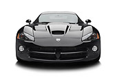 VIP 01 BK0039 01
2009 Dodge Viper SRT/10 Black Front View On White Seamless