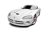 VIP 01 BK0044 01
2009 Dodge Viper SRT/10 White 3/4 Front View On White Seamless