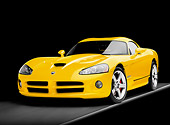 VIP 01 RK0303 01
2009 Dodge Viper SRT/10 Coupe Yellow 3/4 Front View Studio