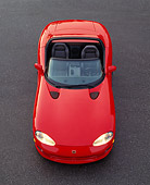 VIP 01 RK0038 04
1994 Dodge Viper Convertible Red Overhead On Pavement