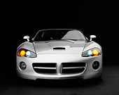 VIP 01 RK0233 08
2005 Dodge Hennessey Viper SRT-10 Convertible Silver Head On Shot Studio