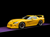 VIP 01 RK0244 01
2006 Hennessey Venom 800R Yellow 3/4 Side View Studio