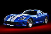 VIP 02 BK0004 01
2013 SRT Viper GTS Blue With White Stripes 3/4 Front View In Studio