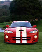 VIP 02 RK0067 01
1997 Dodge Hennessey Viper Venom 600 GTS Red White Stripes Head On Shot On Grass
