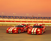 VIP 02 RK0102 03
Dodge Viper GTS R Lemans Racing Cars Red And White On Race Track